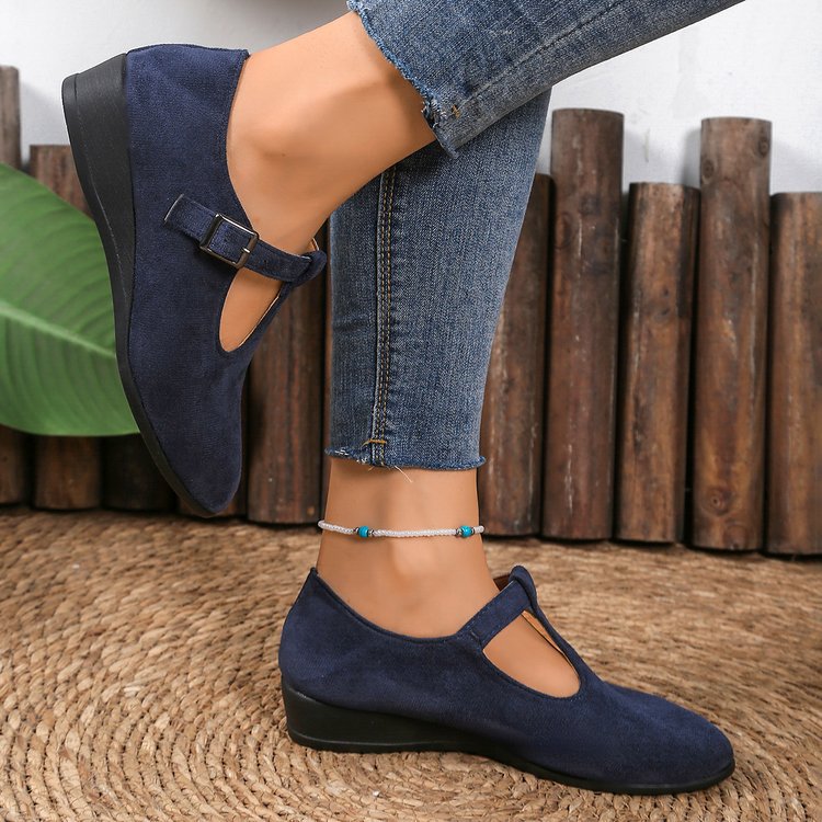Angela | Wedge Ballet Flats