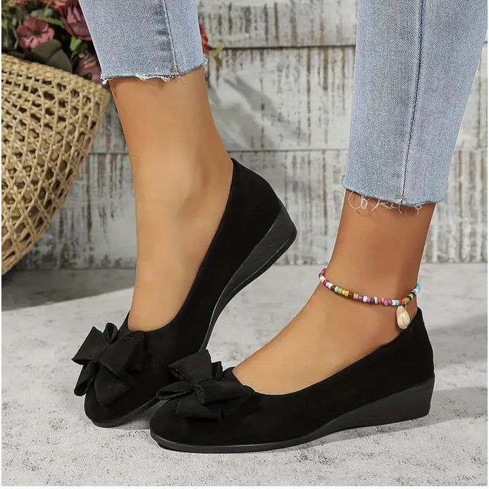 Angela | Wedge Ballet Flats