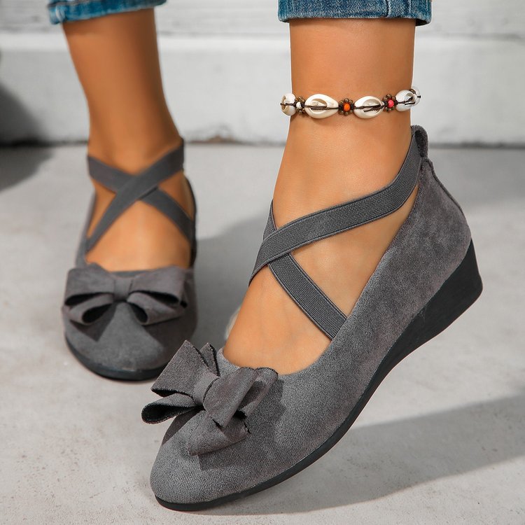 Angela | Wedge Ballet Flats
