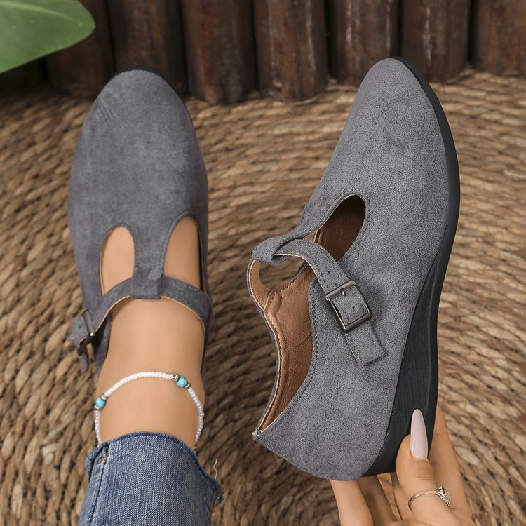 Angela | Wedge Ballet Flats