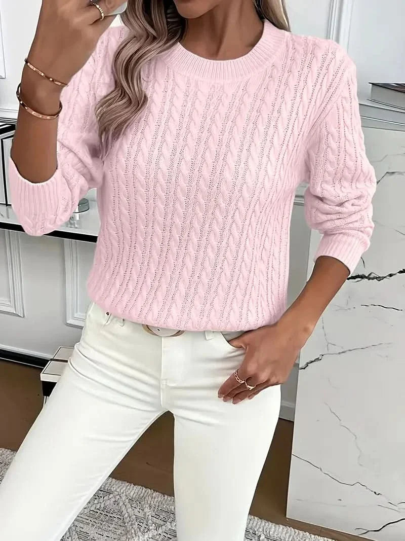 Anna | Cable Sweater