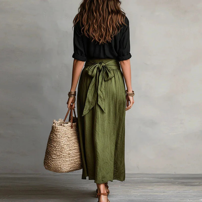 Anne | Button-Down Two Piece Set