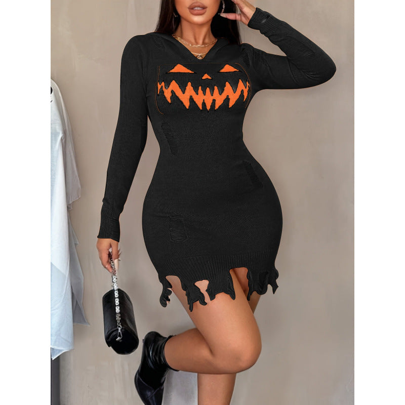 Solene | Halloween Costume Bodycon Dress