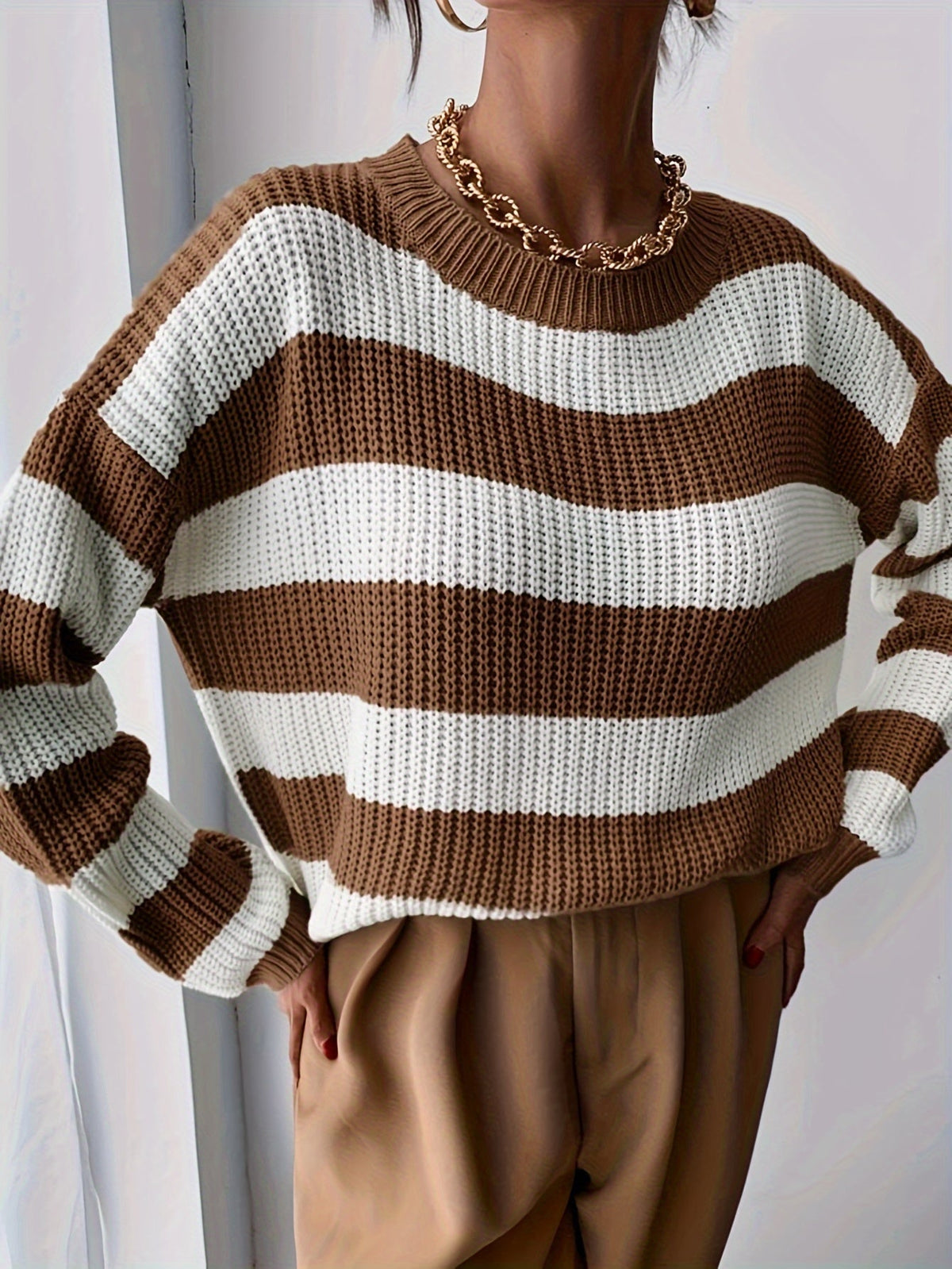 Anwen | Relaxed Striped Sweater