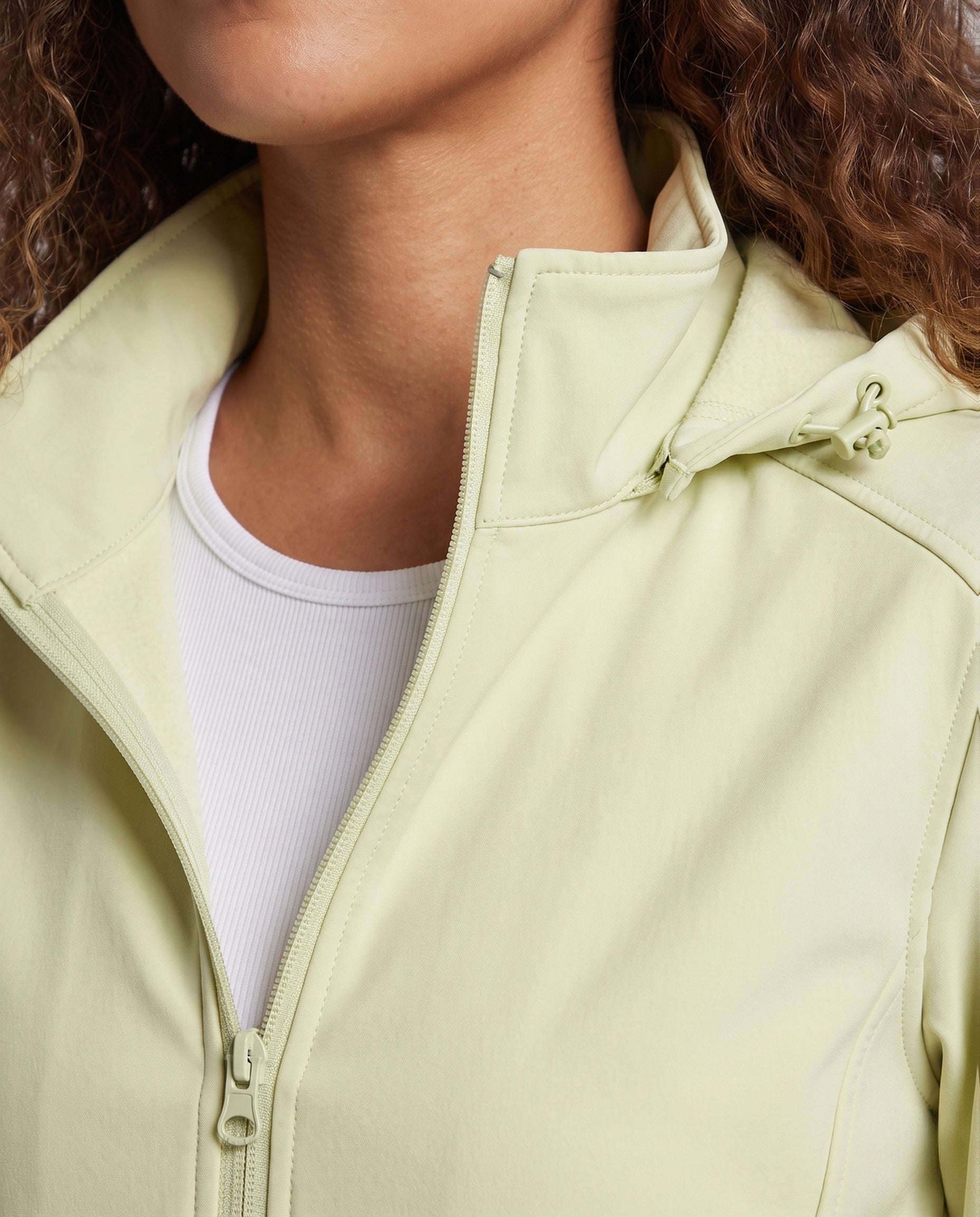 Ava UV protection breathable jacket - close up detail