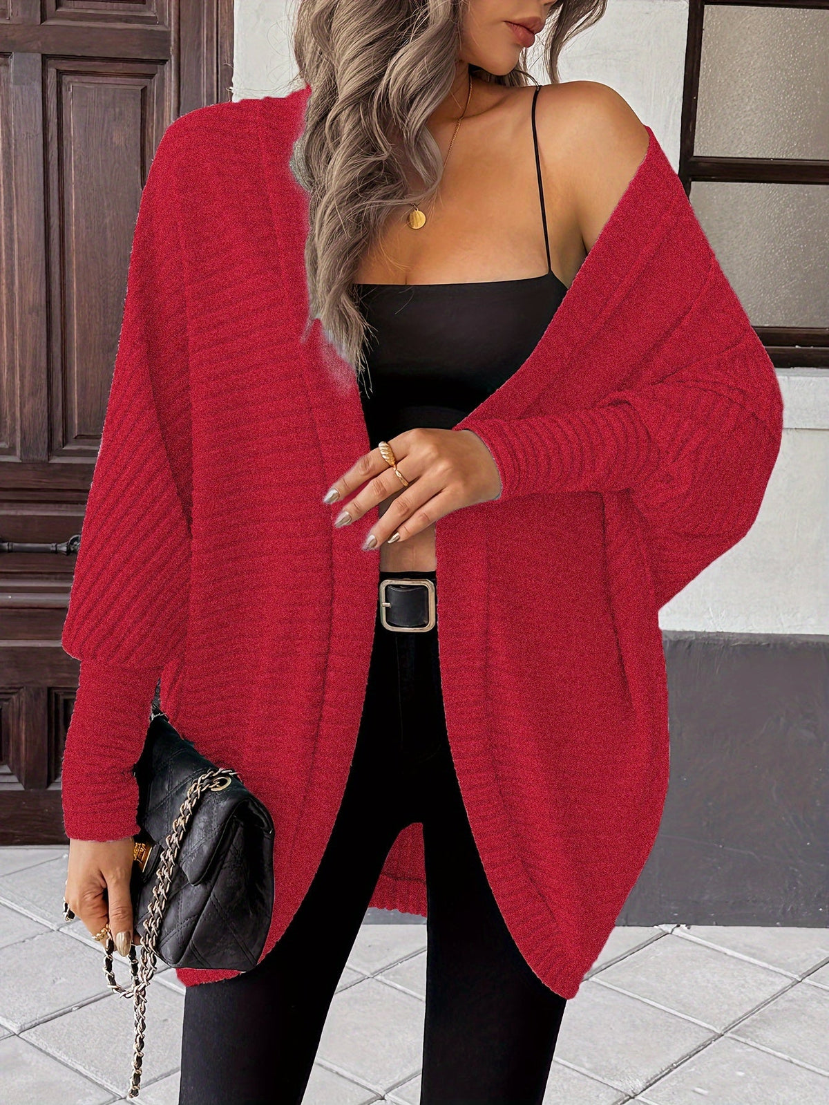 Sylvie | Relaxed Open-Front Cardigan