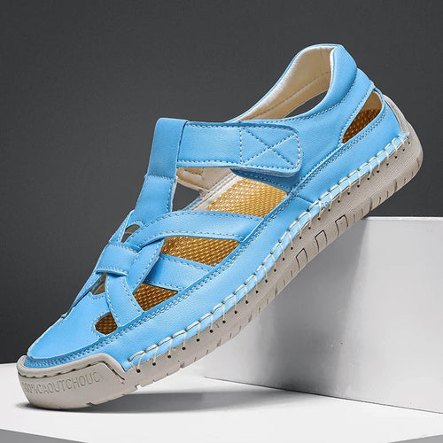 Barry | Woven Cutout Sandals