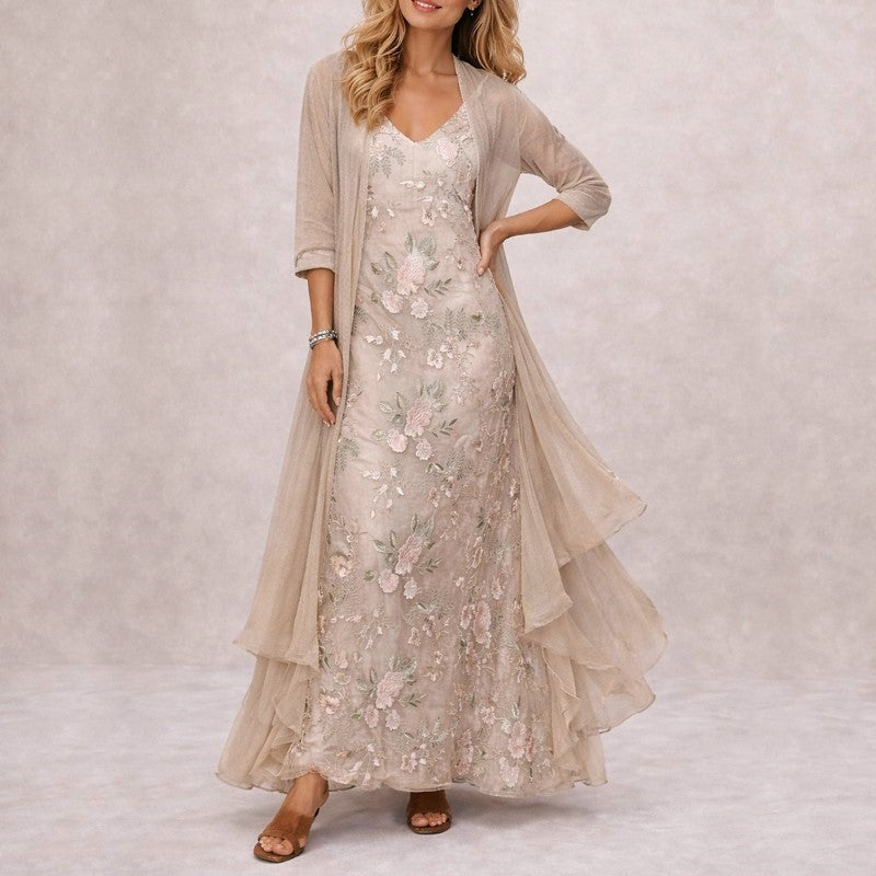 Bela | Floral Print Maxi Dress
