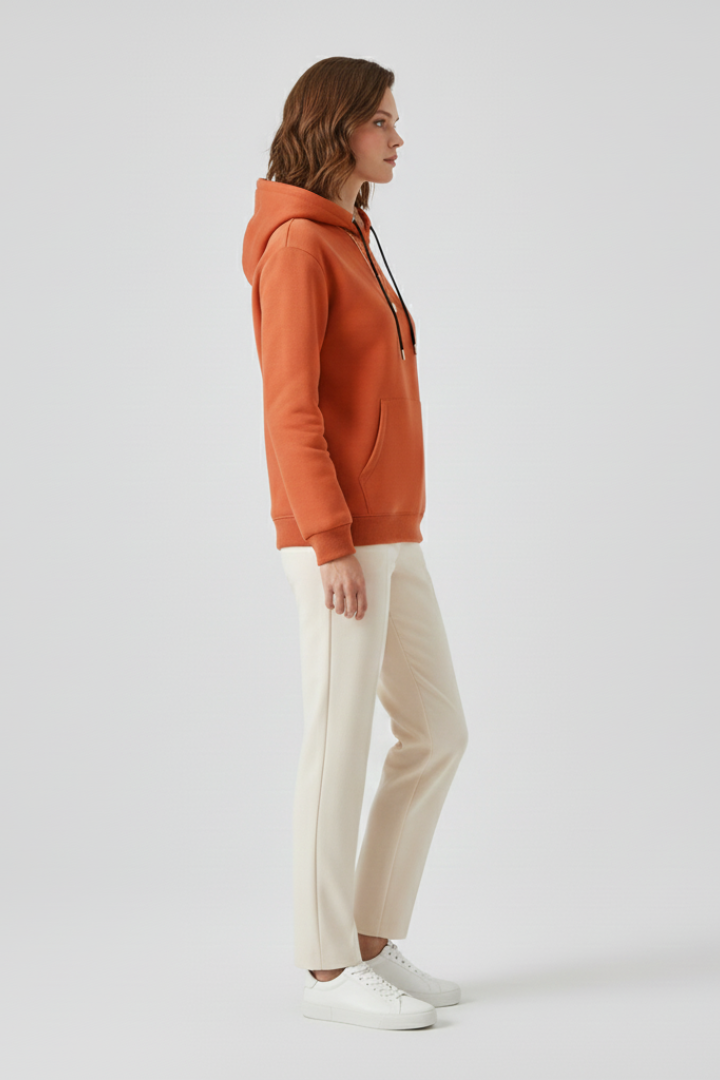 Bellamy | Sherpa-Lined Ribbed-Cuff Hoodie