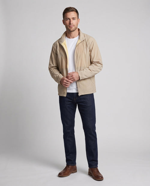 Ben lightweight travel jacket - front view