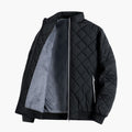 Brandon fleece lined quilted jacket - front view