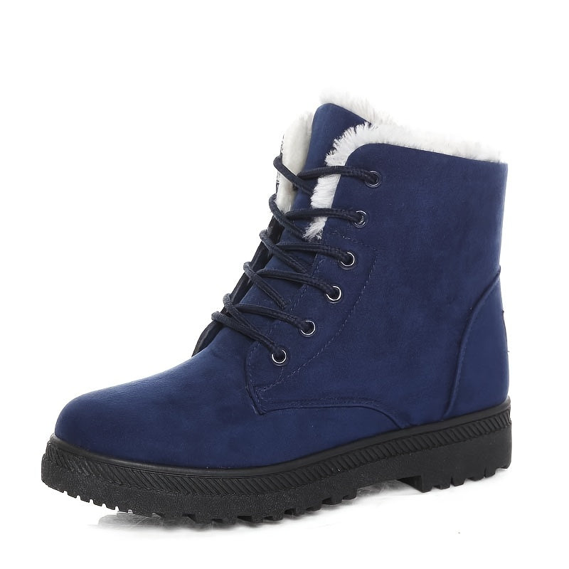 Branwen | Cozy Lace-Up Ankle Boots