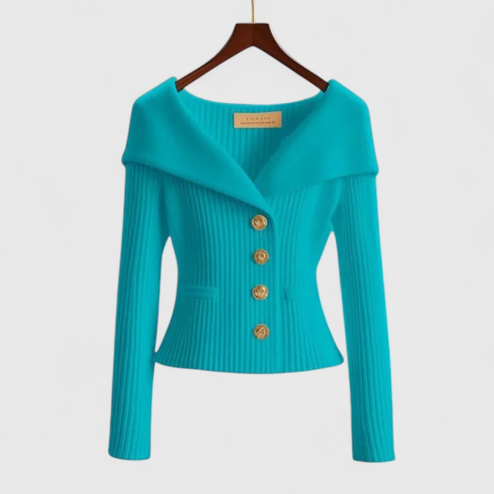 Briar soft knit cardigan, blue