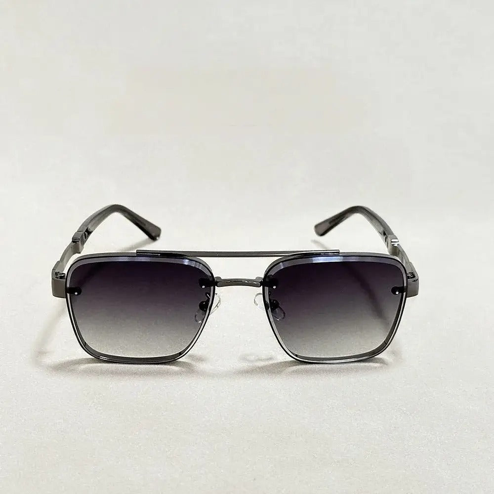 Bruno | Square Aviator Gradient Sunglasses