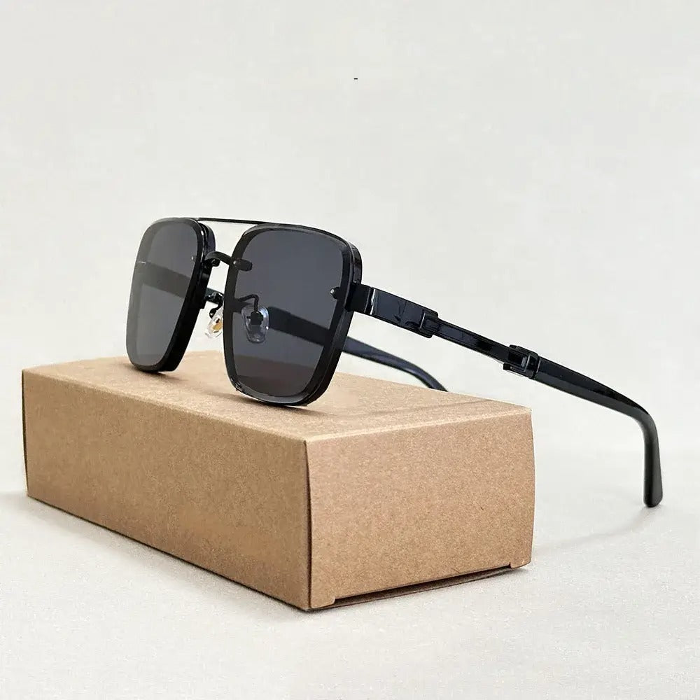 Bruno | Square Aviator Gradient Sunglasses