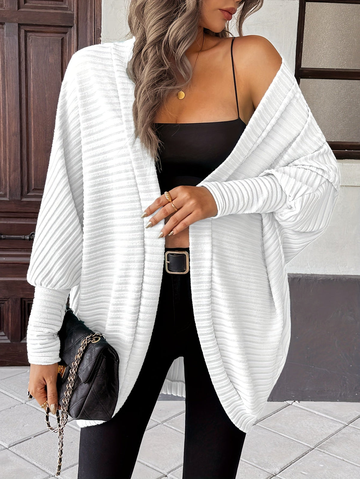 Sylvie | Relaxed Open-Front Cardigan