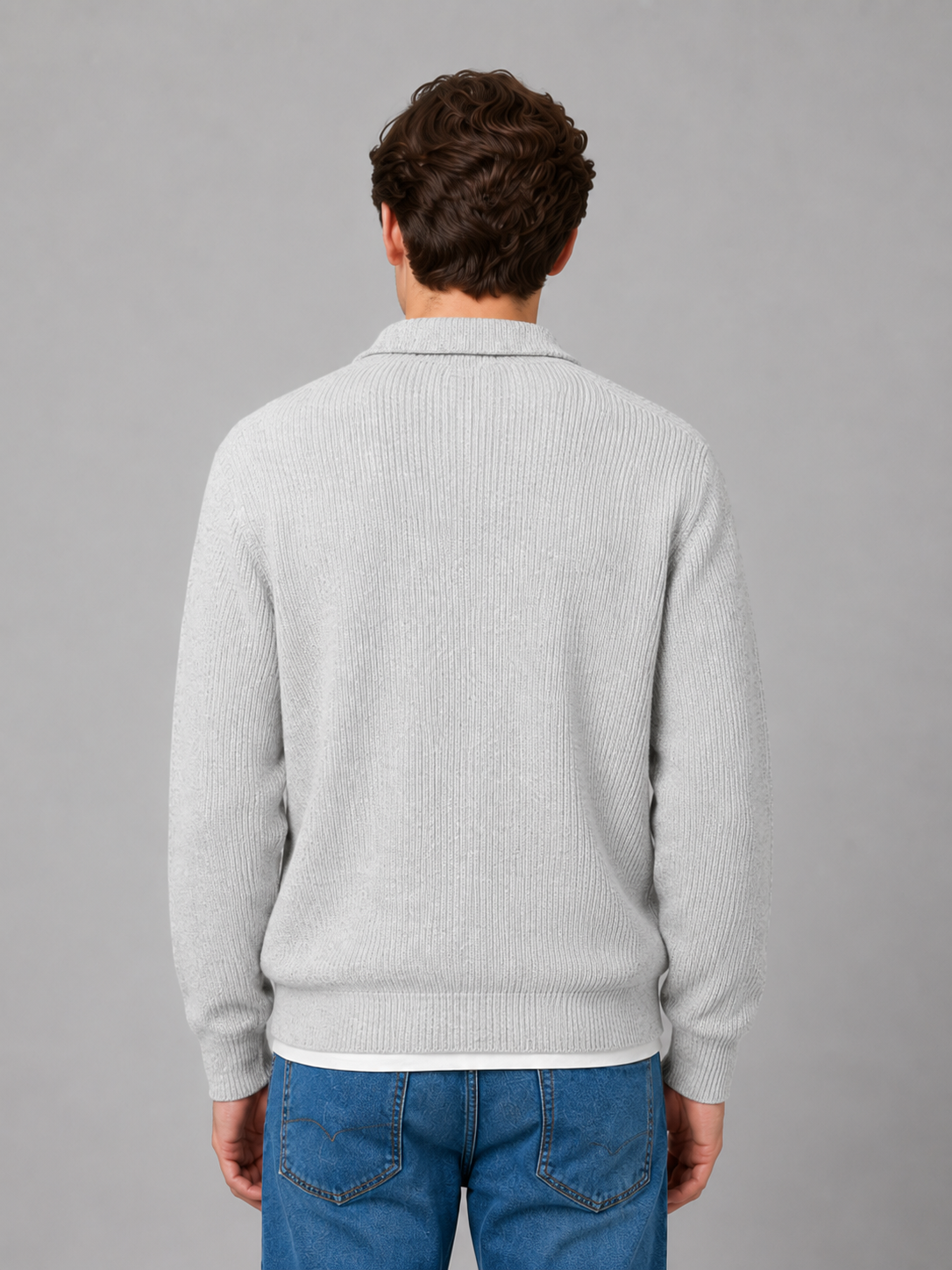 Callan | Refined Button Polo Sweater