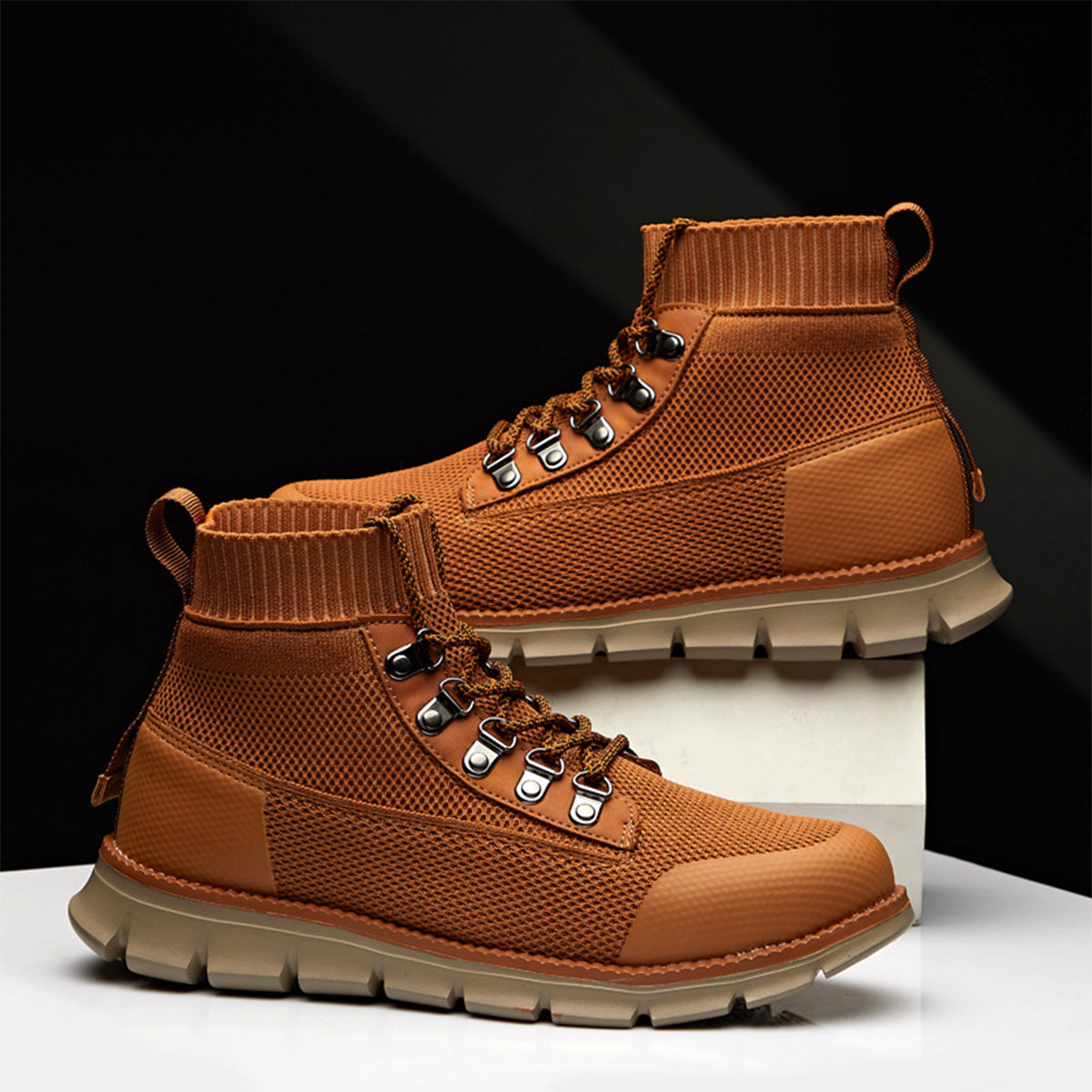 Callixta | Mesh Cross Boots