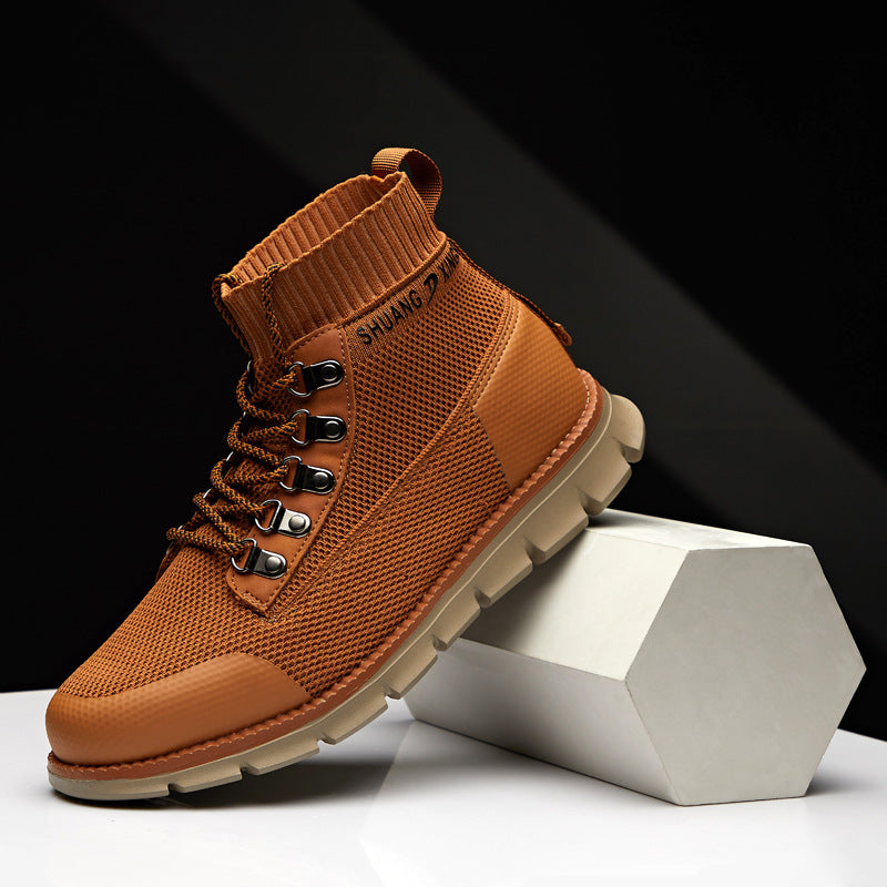 Callixta | Mesh Cross Boots