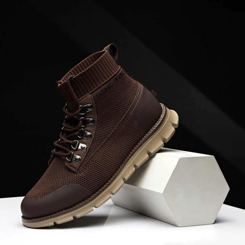 Callixta | Mesh Cross Boots