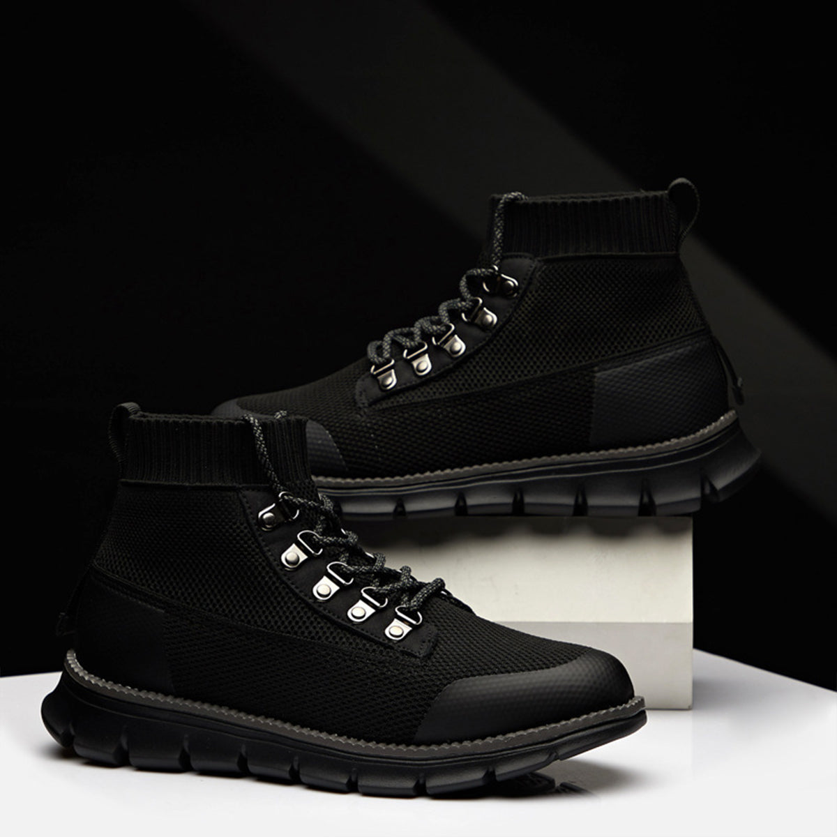 Callixta | Mesh Cross Boots