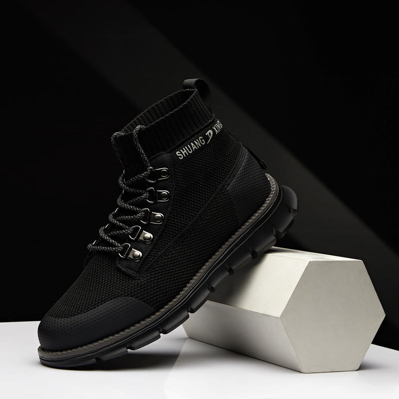 Callixta | Mesh Cross Boots