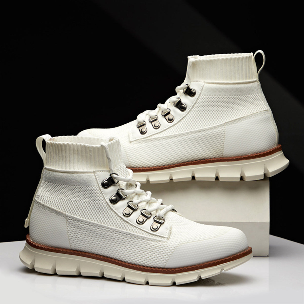 Callixta | Mesh Cross Boots