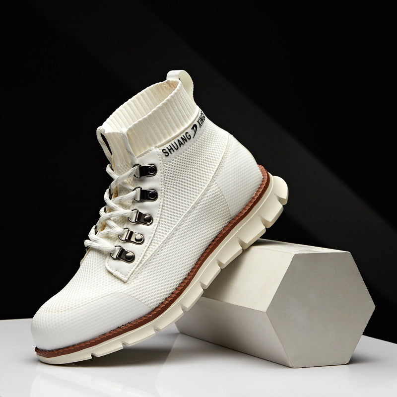 Callixta | Mesh Cross Boots