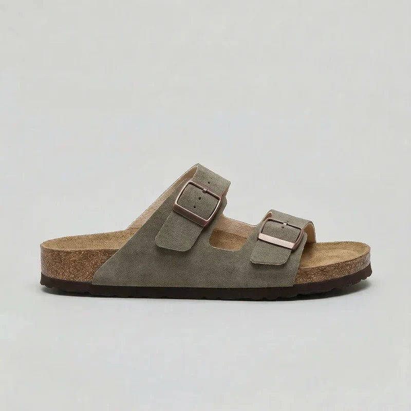 Casey unisex double-strap sandals - side view