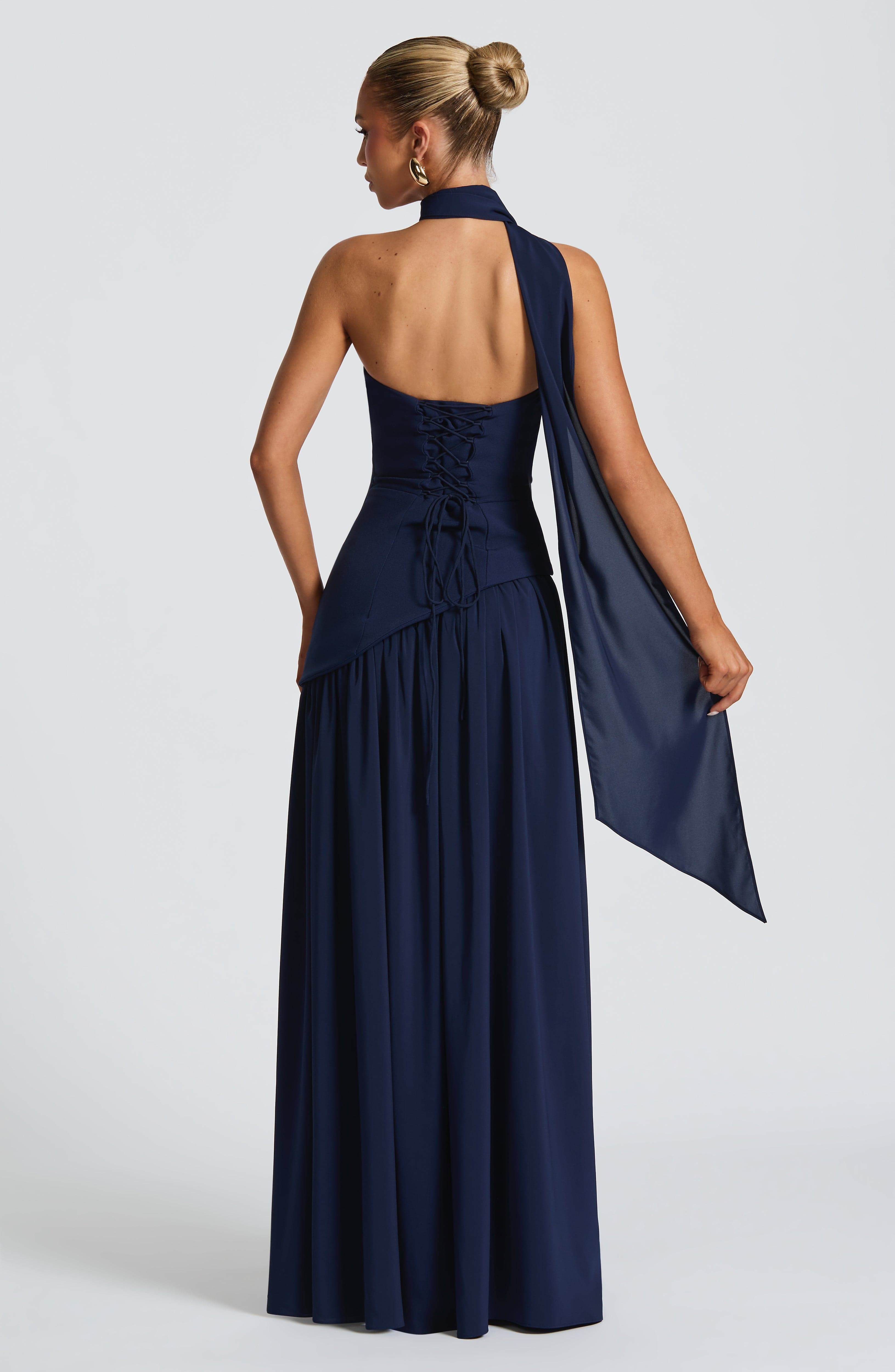 Cassia | Strapless Formal Maxi Dress