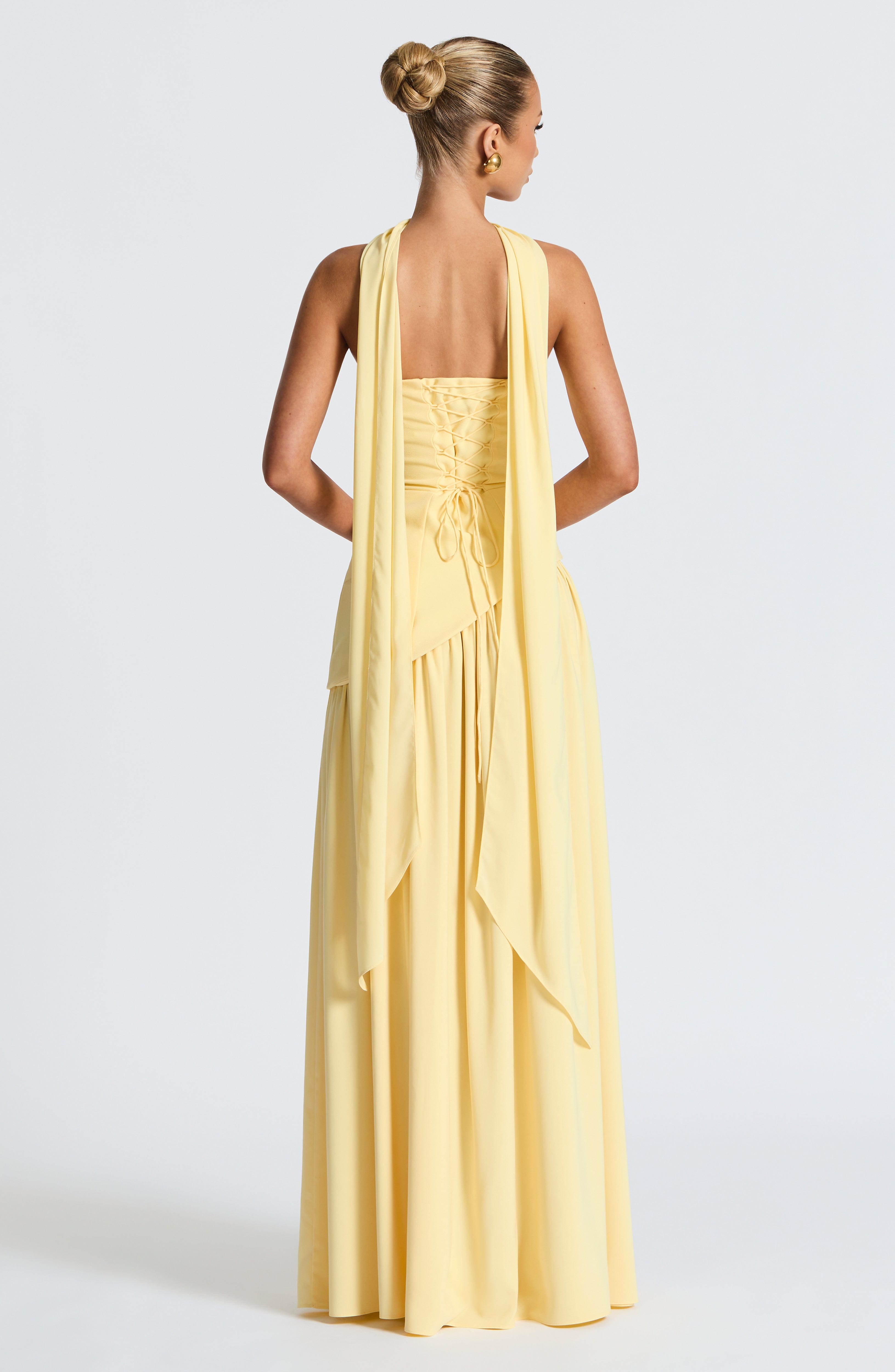 Cassia | Strapless Formal Maxi Dress