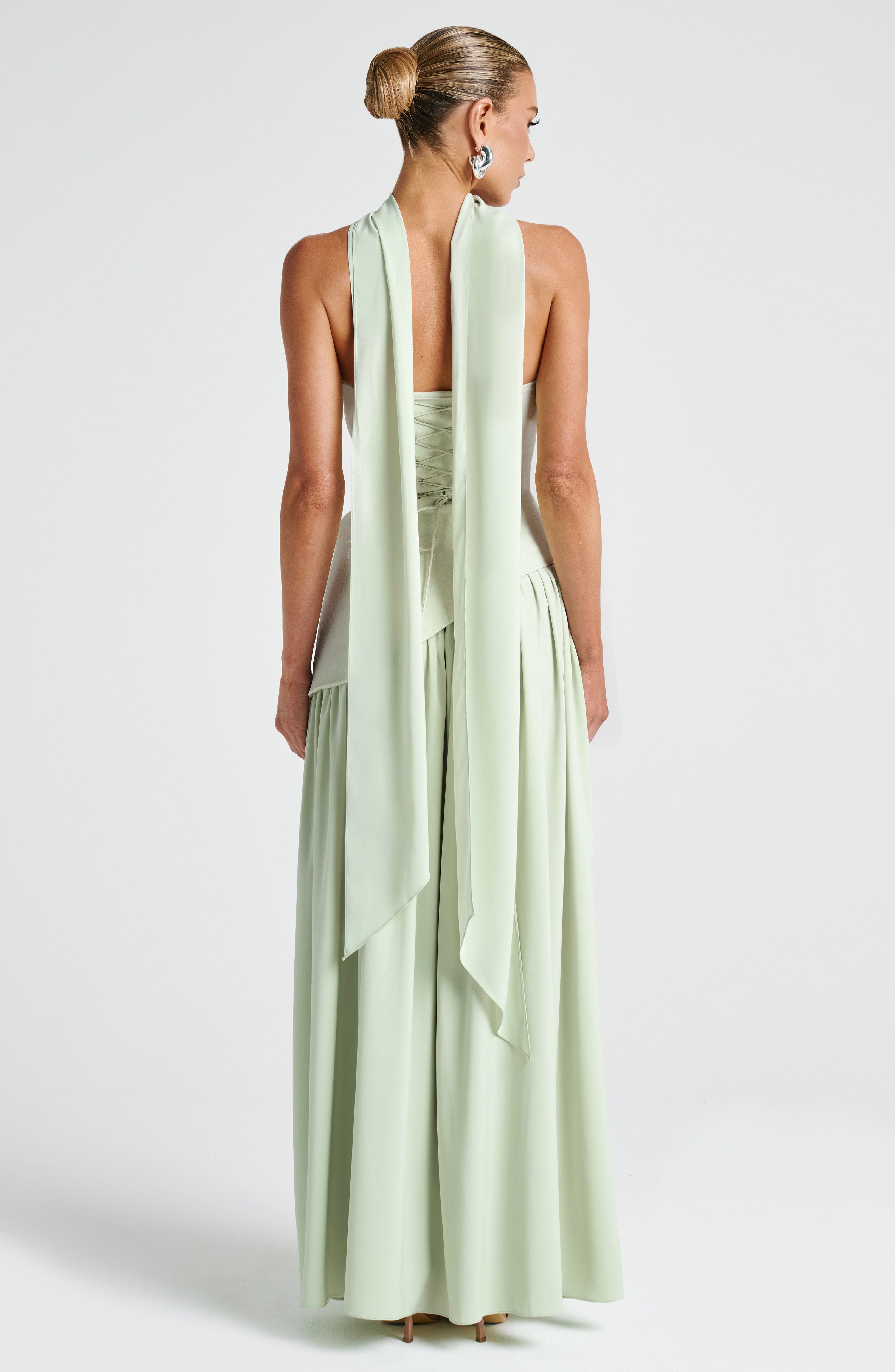 Cassia | Strapless Formal Maxi Dress