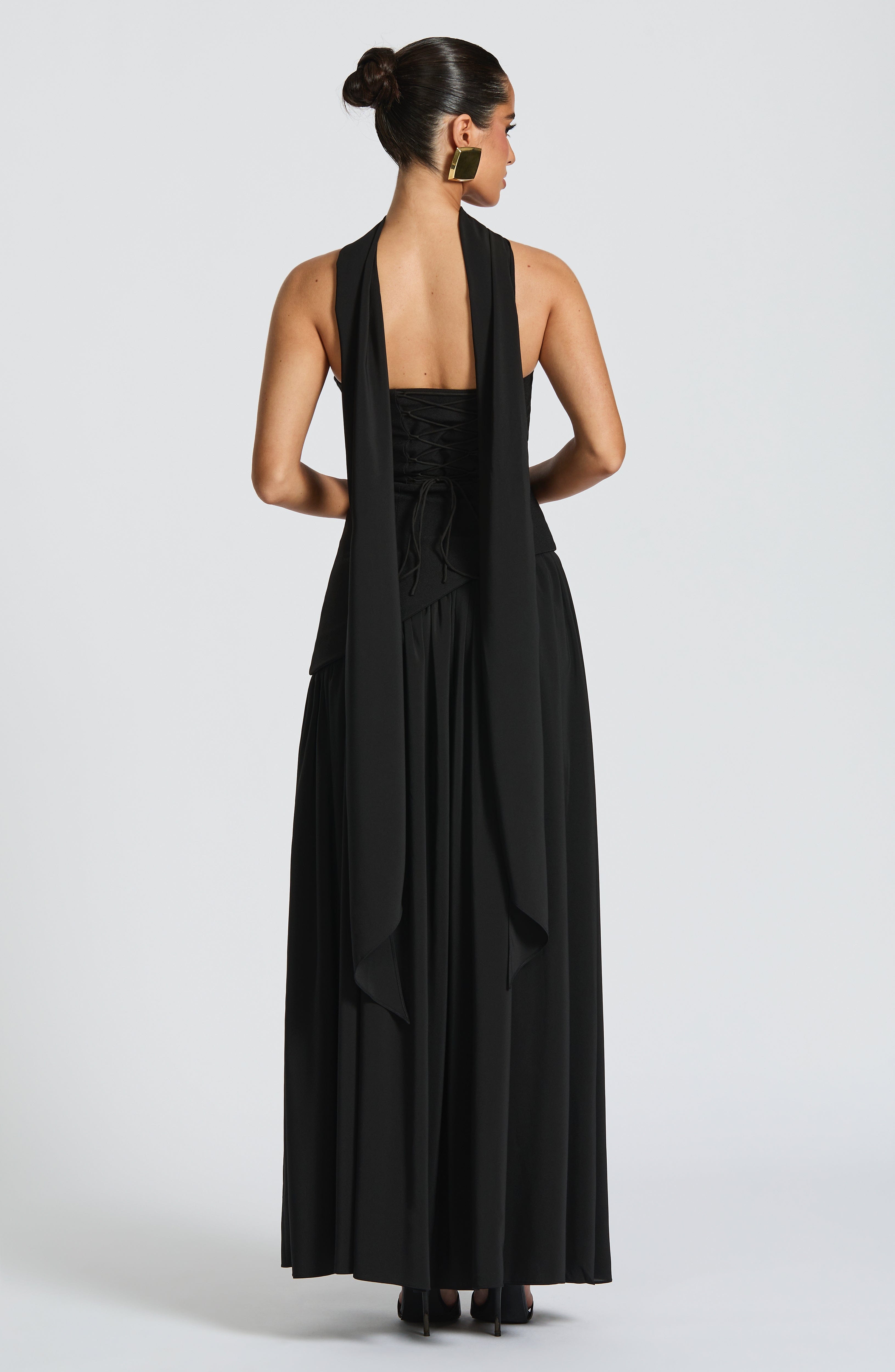 Cassia | Strapless Formal Maxi Dress
