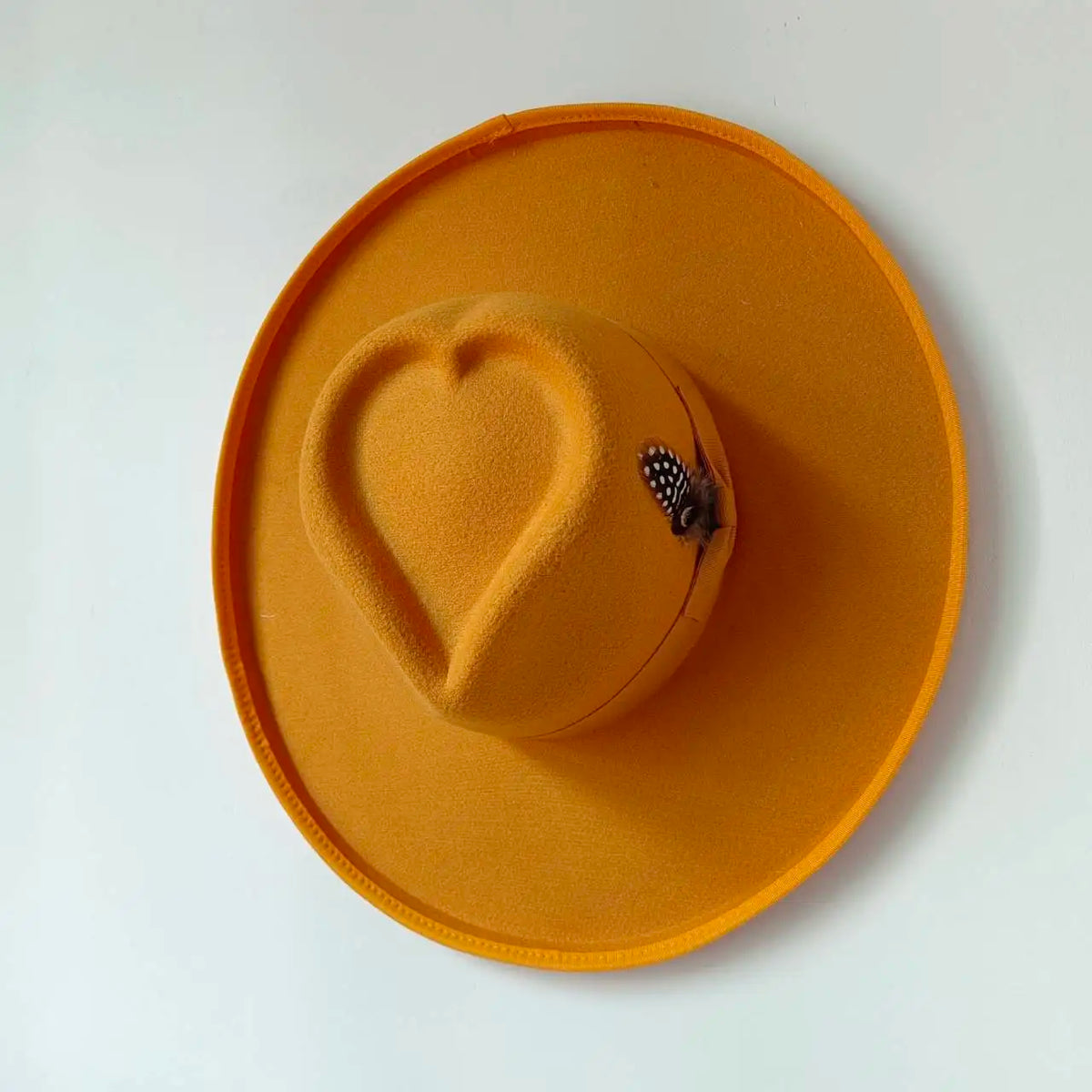 Cassian | Heart-Crown Feather Fedora
