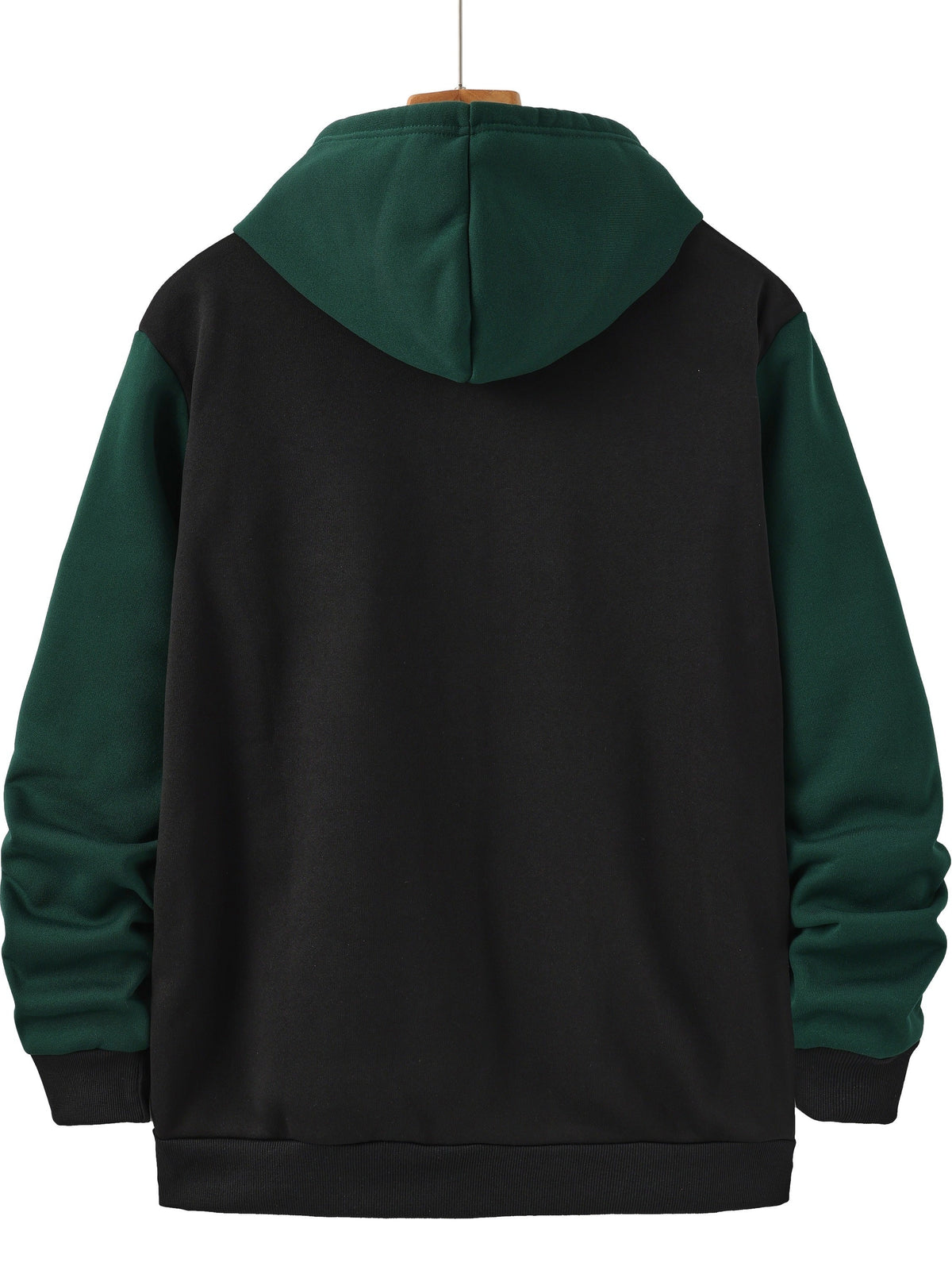Cedric | Color Block Zip-Up Hoodie