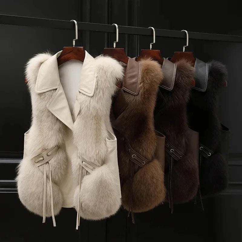 Clara | Faux Fur Vest
