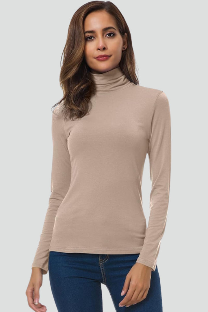 Clementine | Turtleneck Sweater with Long Sleeves
