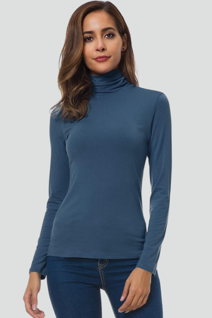 Clementine | Turtleneck Sweater with Long Sleeves