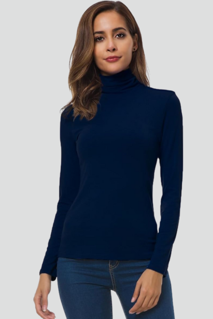 Clementine | Turtleneck Sweater with Long Sleeves