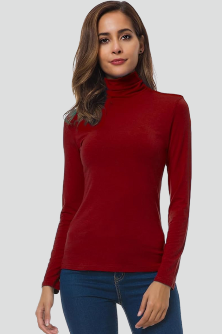 Clementine turtleneck sweater - styled outfit