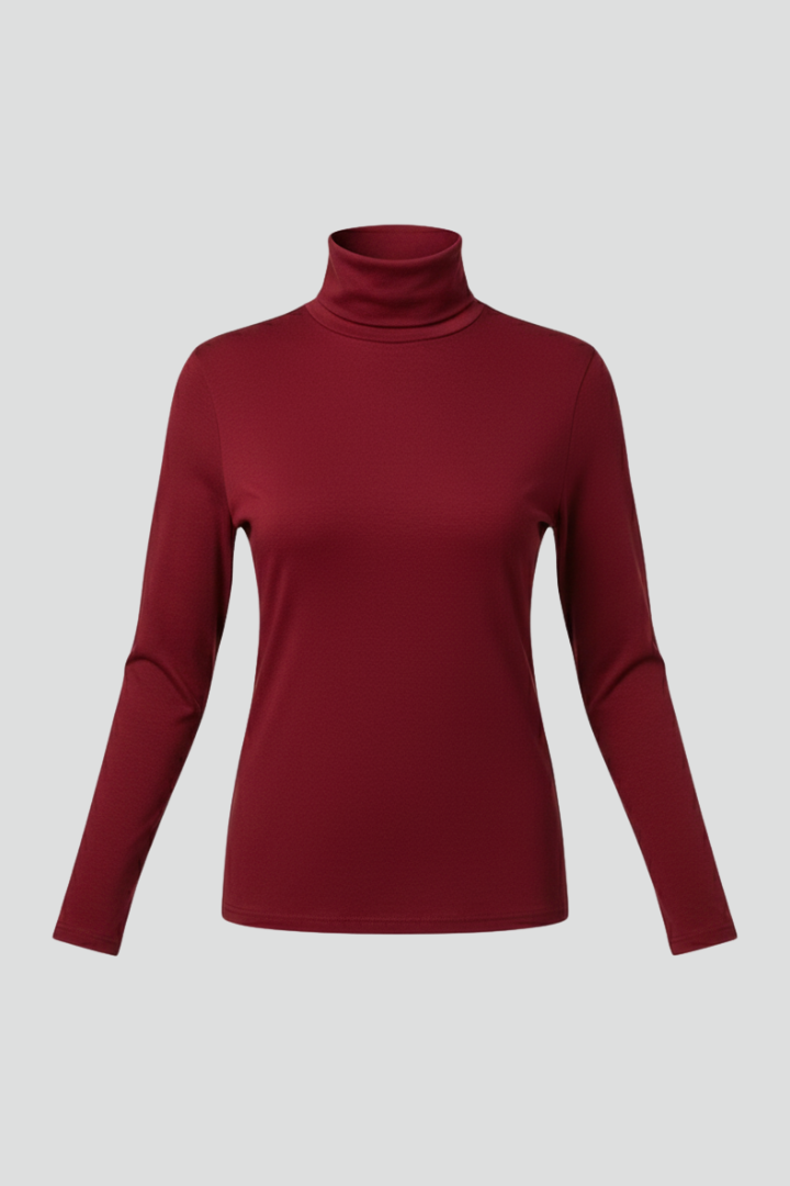 Clementine turtleneck sweater - detail view