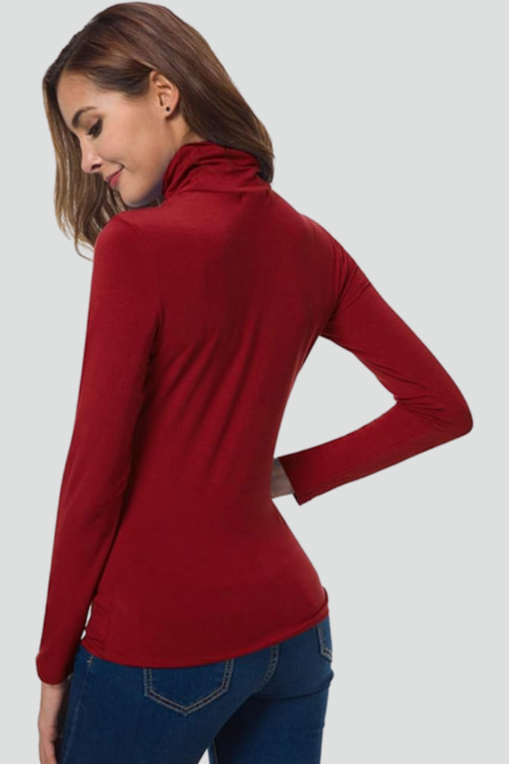 Clementine turtleneck sweater - additional angle 1