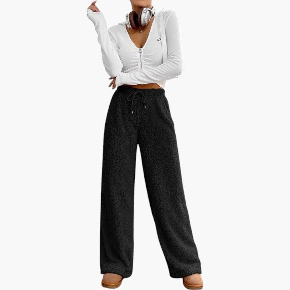 Colleen elastic waist joggers - waistband detail