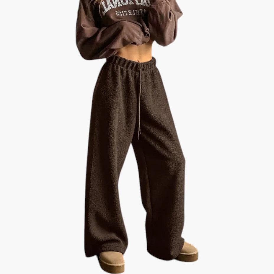 Colleen elastic waist joggers - styled outfit