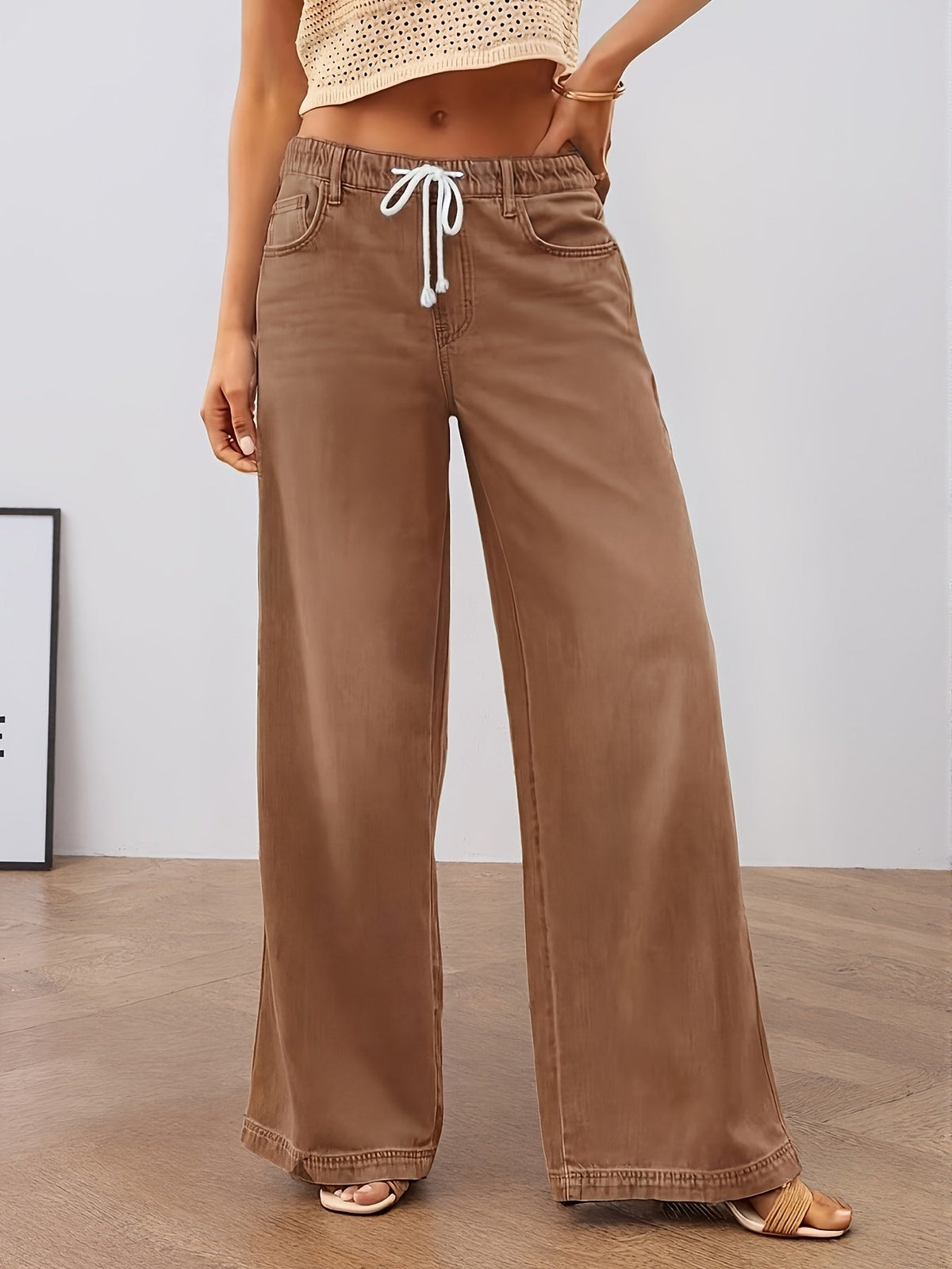 Corinna | Cozy Wide-Leg Pants