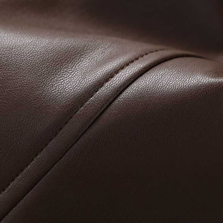 Corinth | Pleated Vegan Leather Pants