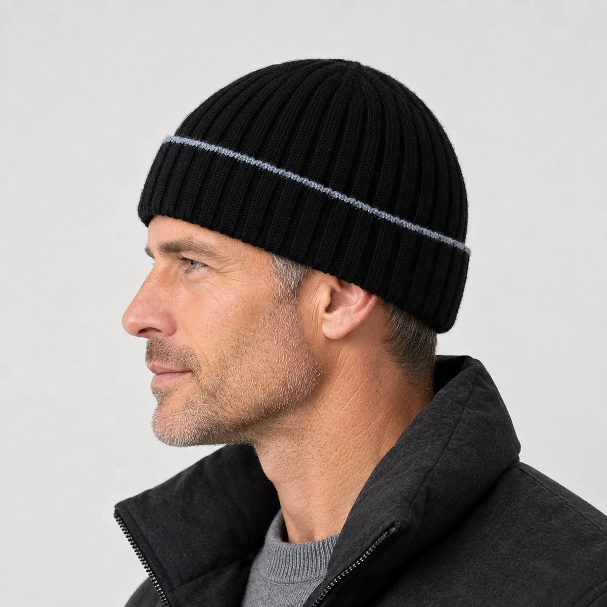 Cornelius | Ribbed Wool Beanie
