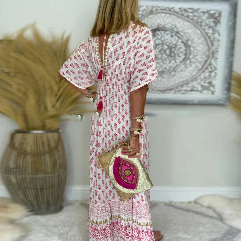 Crystal | Women's Printed Maxi Dress