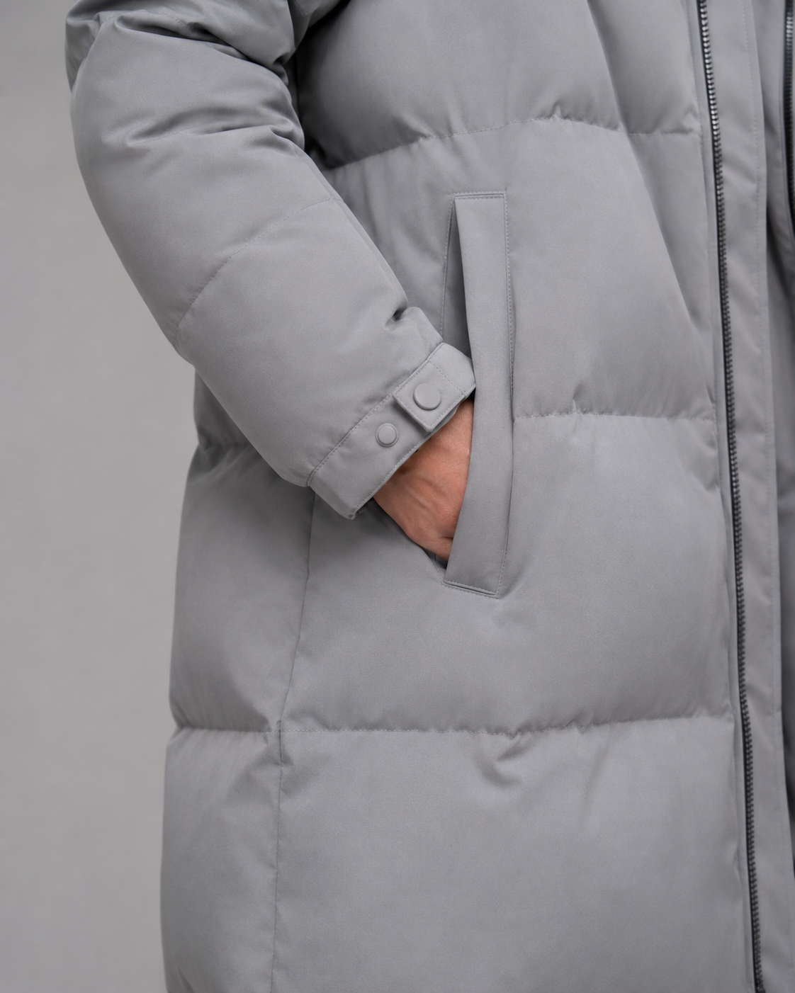 Deborah longline hooded padded winter parka - color options