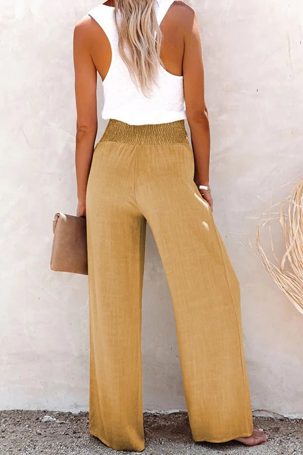 Diana high waist tailored trousers - full look
